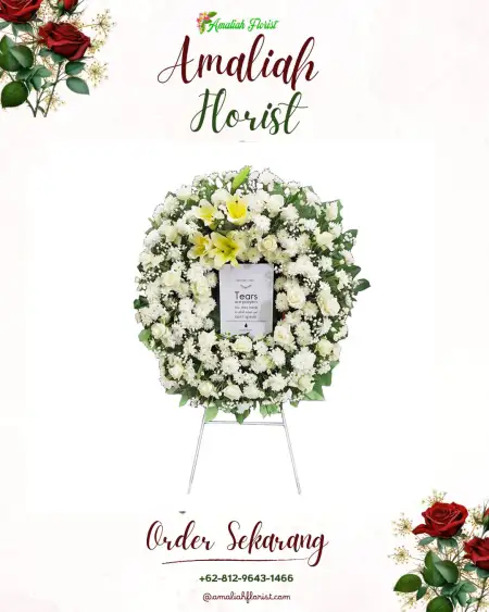 Krans Bunga Duka Karyamandala